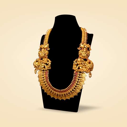 Rani Haar Gold Temple Necklace
