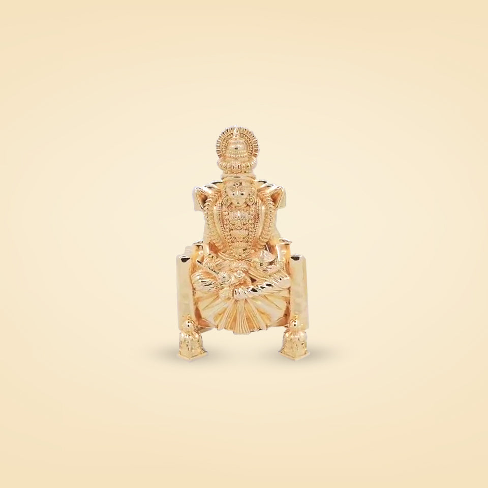 Golden Annapurna Devi Idol
