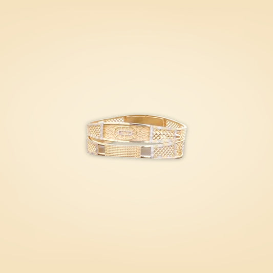 Regal Dual-Tone Traditional Bangles