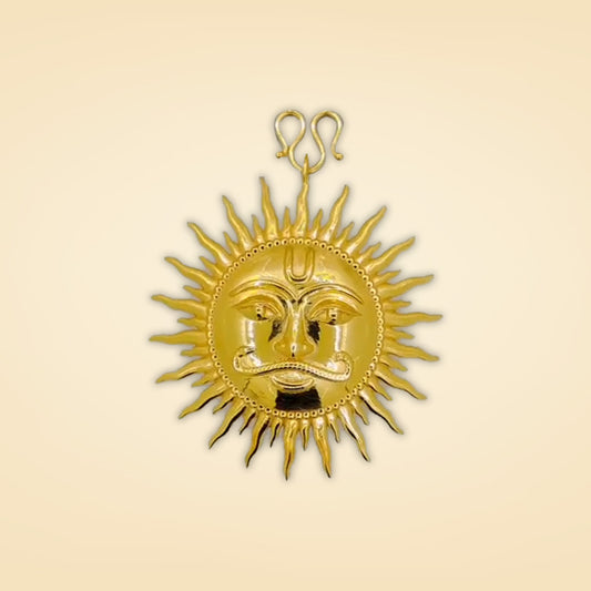 Radiant Surya Gold Pendant
