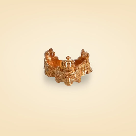 Royal Crown Heritage Gold Ring