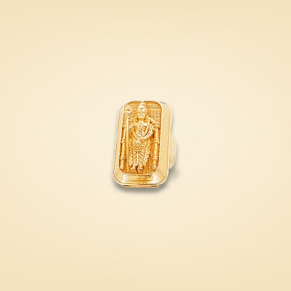 Divine Murugan Gold Ring