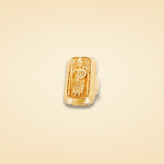 Divine Murugan Gold Ring