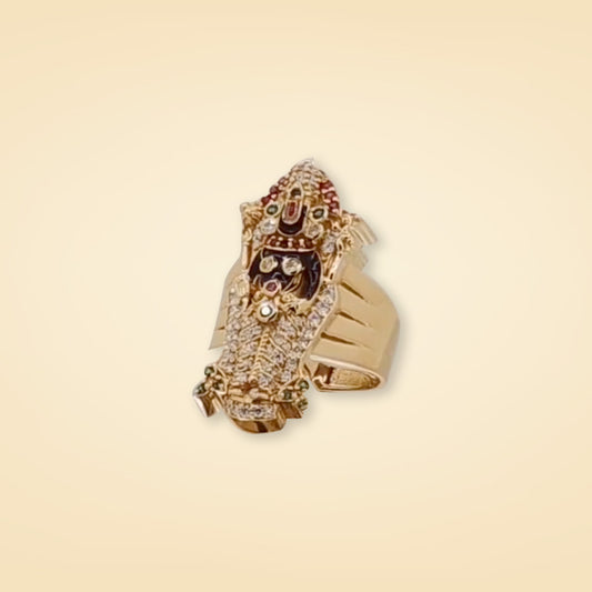 Shree Balaji Diamond Gold Ring