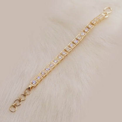 SparkleGold Baby Bracelet