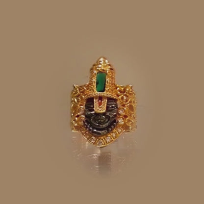 Divine Balaji Heritage Gold Ring