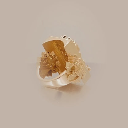 Divine Narasimha Gold Ring